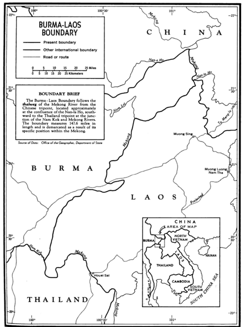 Granica Myanmar-Laos