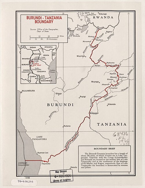 Granica Burundi-Tanzania