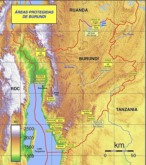 Obszary chronione Burundi
