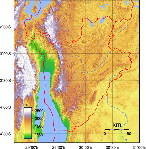 Topografia Burundi