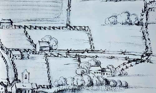 Busskirch - plan dóbr wspólnych z 1649 r.