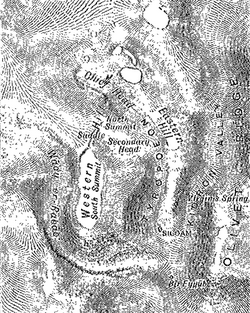 Mapa terenu Jerozolimy