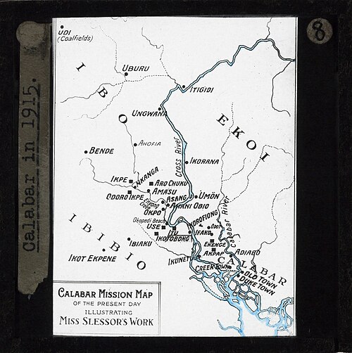 Calabar w 1915 roku