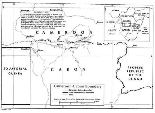 Granica Kamerun-Gabon
