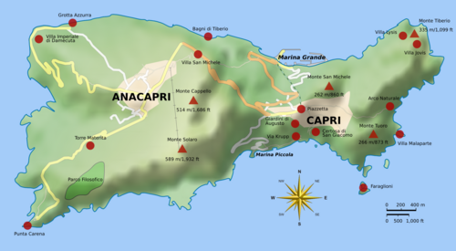 Atrakcje Capri