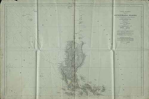 Mapa Ogólna Archipelagu Filipińskiego