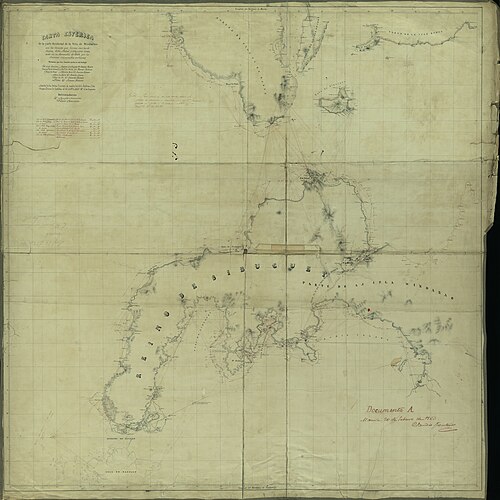 Mapa Zachodniej Mindanao z Cieśninami