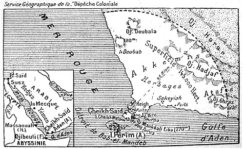 Mapa Cheik-Said