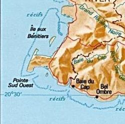 Mapa Mauritiusa-LMB