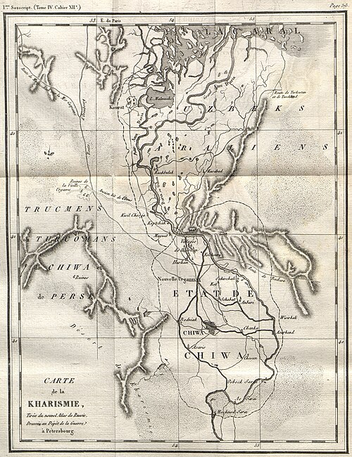Mapa Chorazmii