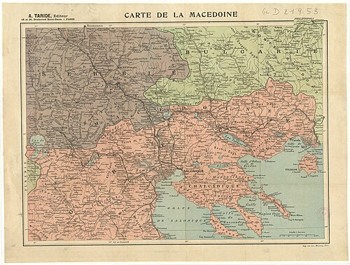 Mapa Macedonii