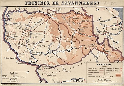 Prowincja Savannakhet 1925