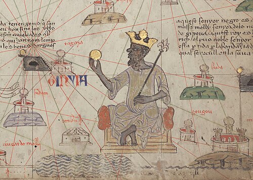 Atlas Kataloński - Mansa Musa