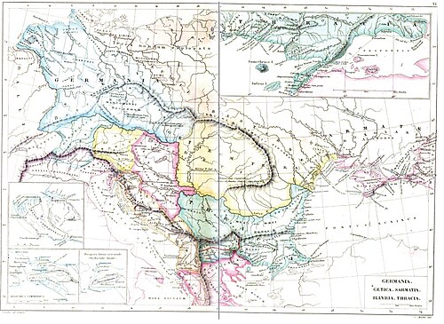 Śr. i Wsch. Europa ok. 6 AD