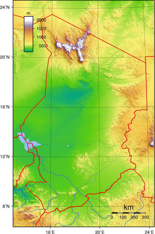Topografia Czadu
