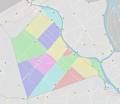 Mapa administracyjna dystryktu Chauphu