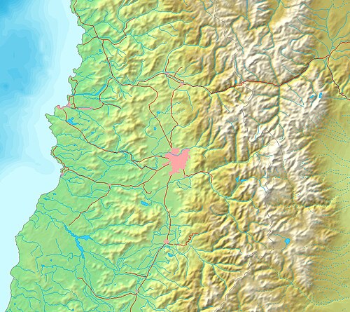 Chile Środkowe 1 Rzeźba