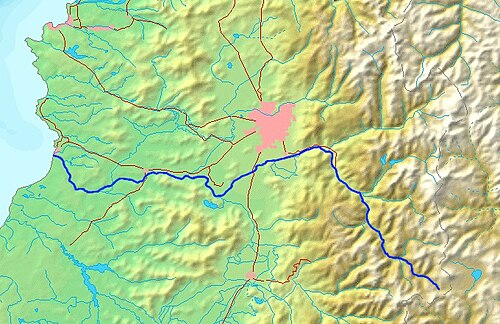 Chile Centralne Reliéf Maipo