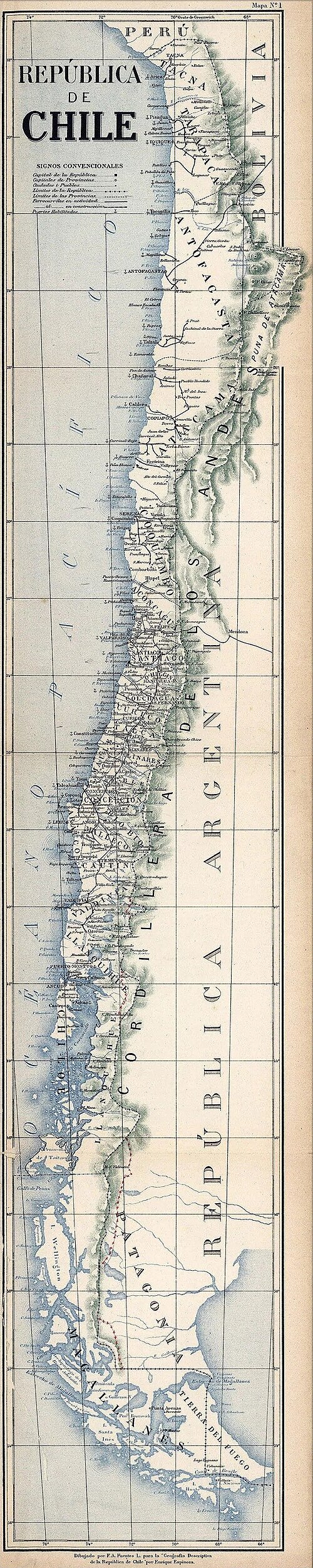 Chile w roku 1903