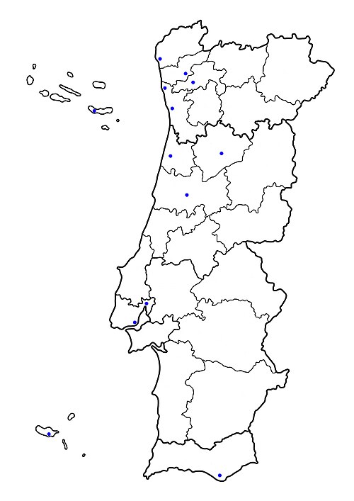 Miasta Portugalii URAU