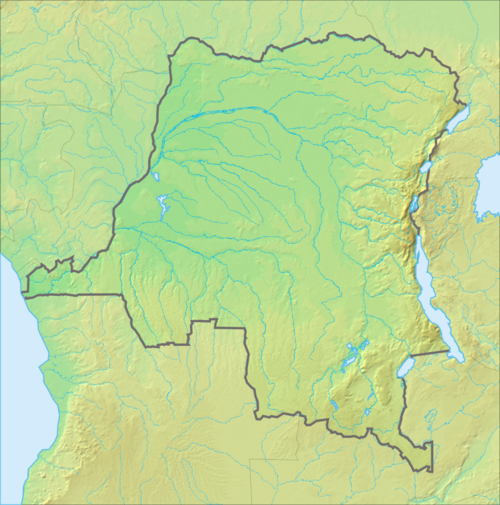 Kongo-Kinshasa - Ukształtowanie