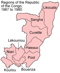 Regiony Konga 1967-1980