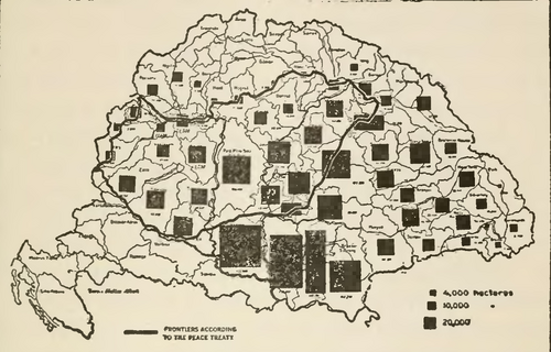 Produkcja kukurydzy na Węgrzech 1913