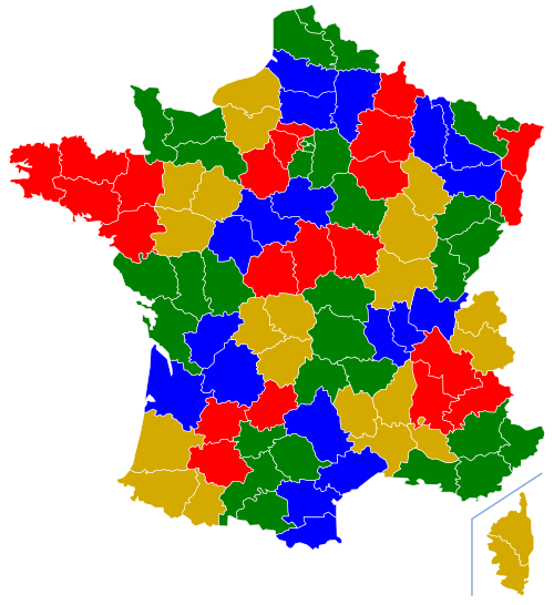 Okręgi sądowe Francji