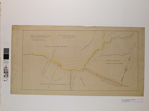 Szkic farmy Fortuna z elementami topograficznymi - 5