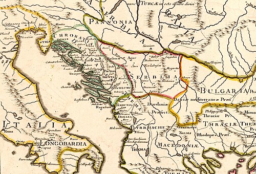 Dalmacja, Chorwacja, Serbia - Guillaume Delisle