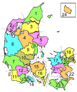 Duńskie hrabstwa 1793-1970