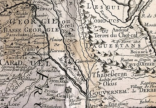 Klasztory Davida Gareja, Gruzja 1723