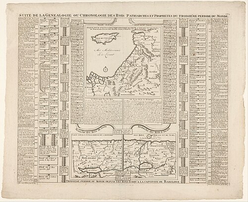 Genealogia biblijna z mapami (nr. 3)