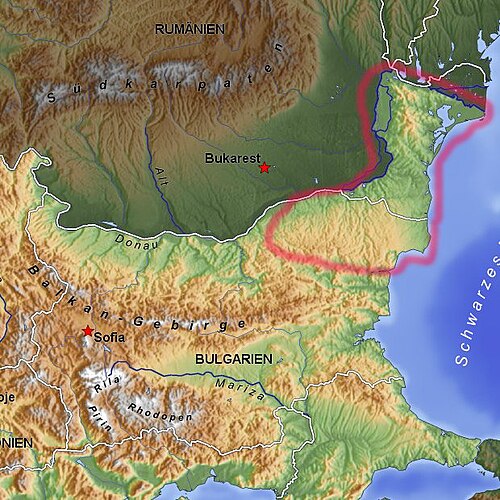 Dobrudża2 Balkan topo de