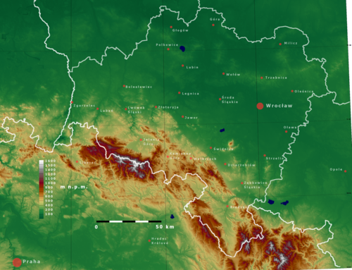 Topografia Dolnego Śląska
