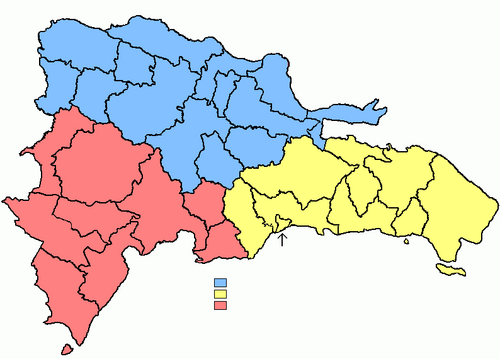 Dominikana - Mapa z opisami (1)