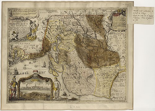 Nowa mapa powiatu Wyborg