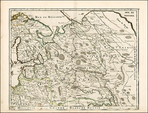 DuVal Moskwa, Wielka Rosja 1677