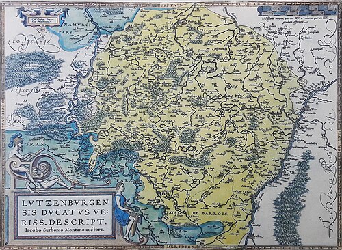 Księstwo Luksemburga Surhonio 1551