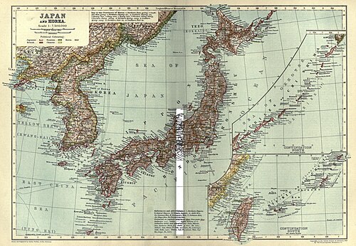 Japonia i Korea - Britannica 1911