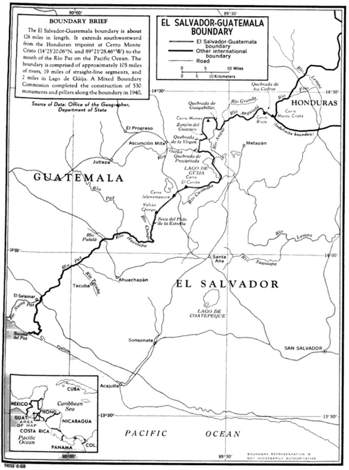 Granica Salwador-Gwatemala