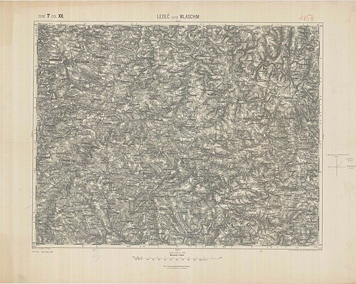 Mapa specjalna 4154 Ledeč i Vlašim