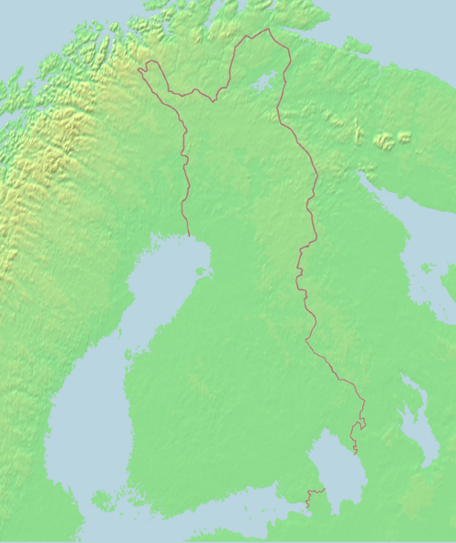 Finlandia 1918 Teren