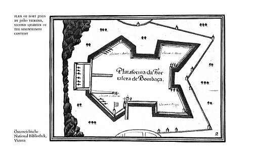 Mapa fortu Jesus