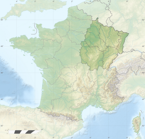 Duża mapa topograficzna - wschód