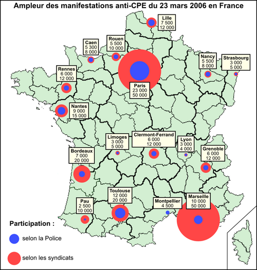 Protesty pracy we Francji (marzec 2006)