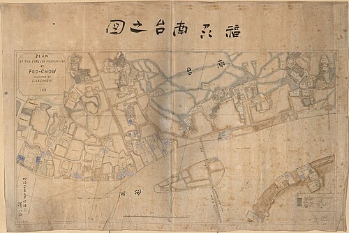 Mapa południowych terytoriów Fukushū