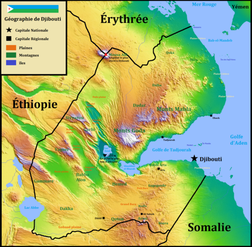 Geografia Dżibuti