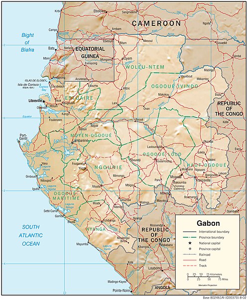 Gabon - Fizjografia