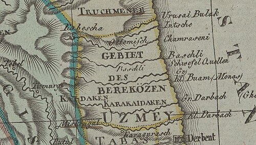 Terytorium Berközen Uzmey, Reinecke 1804